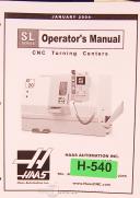 Haas-Haas SL Series Turning Center Operations Manual 2004-SL-SL Series-01